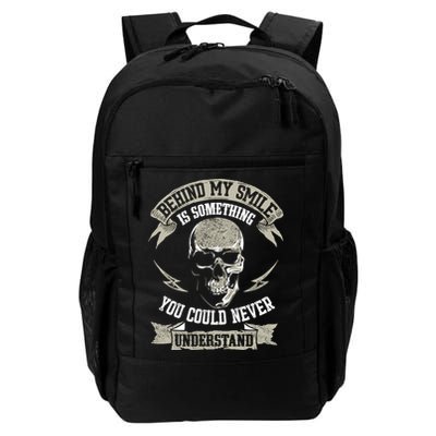 Behind My Smile Is Something You Could Never Understand Backpack