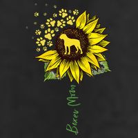 Boxer Mom Sunflower Boxer Dog Gifts Dog Mom Mama Beanie