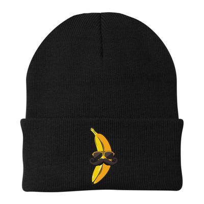 Banana Mustache Sunglasses Face Funny Fruit Cool Banana Beanie