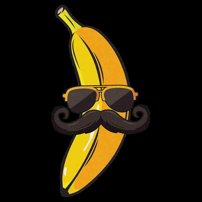 Banana Mustache Sunglasses Face Funny Fruit Cool Banana Drawstring Bag
