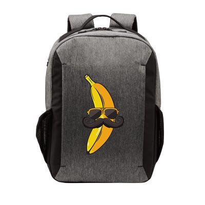 Banana Mustache Sunglasses Face Funny Fruit Cool Banana Vector Backpack