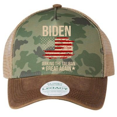 Biden Making The Taliban Great Again Legacy Tie Dye Trucker Hat