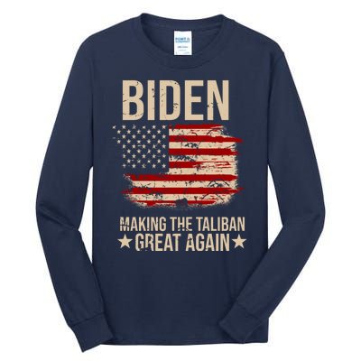 Biden Making The Taliban Great Again Tall Long Sleeve T-Shirt