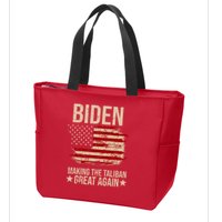 Biden Making The Taliban Great Again Zip Tote Bag