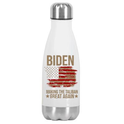 Biden Making The Taliban Great Again Stainless Steel Insulated Water Bottle