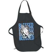 Blessed Matching To Shoe 1 Unc Toe Full-Length Apron With Pockets