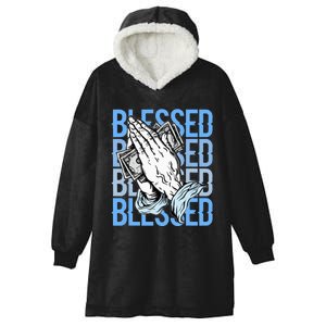 Blessed Matching To Shoe 1 Unc Toe Hooded Wearable Blanket