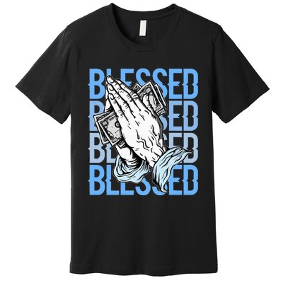 Blessed Matching To Shoe 1 Unc Toe Premium T-Shirt