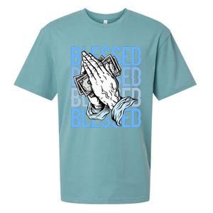 Blessed Matching To Shoe 1 Unc Toe Sueded Cloud Jersey T-Shirt