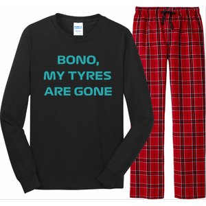 Bono, My Tyres Are Gone Long Sleeve Pajama Set