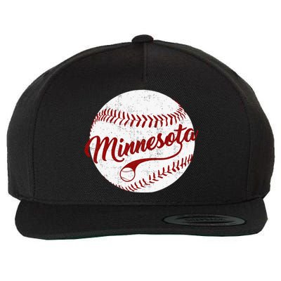 Baseball Minnesota Team Love Twin City National Pastime Wool Snapback Cap