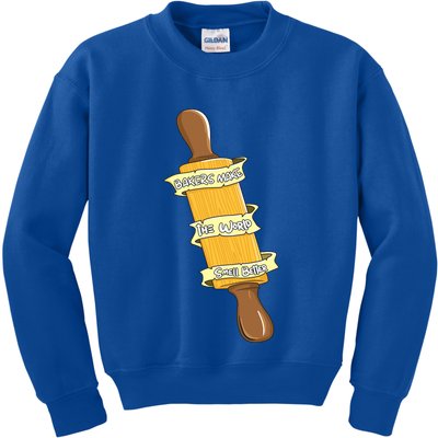 Bakers Make The World Smell Better Baking Baker Pastry Chef Gift Kids Sweatshirt
