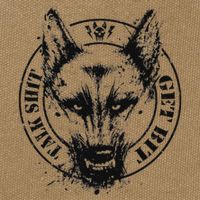 Belgian Malinois Talk Shit Get Bit Cotton Canvas Backpack