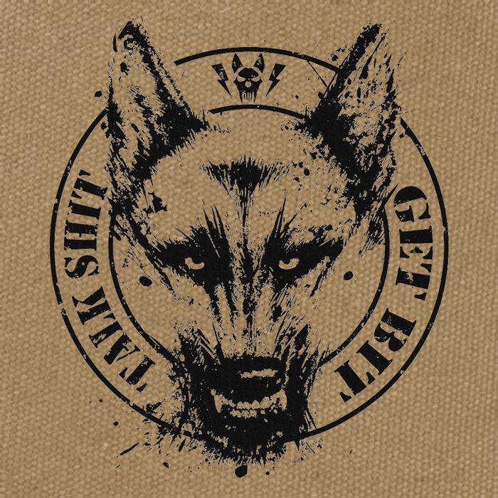 Belgian Malinois Talk Shit Get Bit Cotton Canvas Backpack