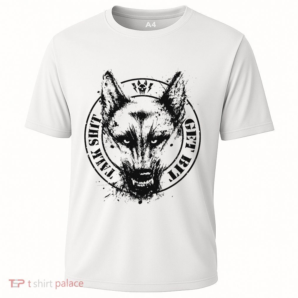 Belgian Malinois Talk Shit Get Bit Performance Shirt