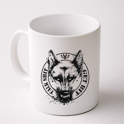 Belgian Malinois Talk Shit Get Bit Mug