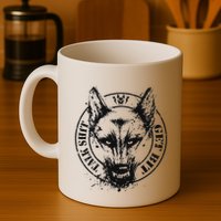 Belgian Malinois Talk Shit Get Bit Mug