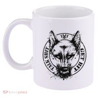 Belgian Malinois Talk Shit Get Bit 11oz C Handle Ceramic Mug