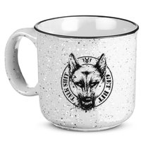 Belgian Malinois Talk Shit Get Bit 15oz Campfire Ceramic Mug