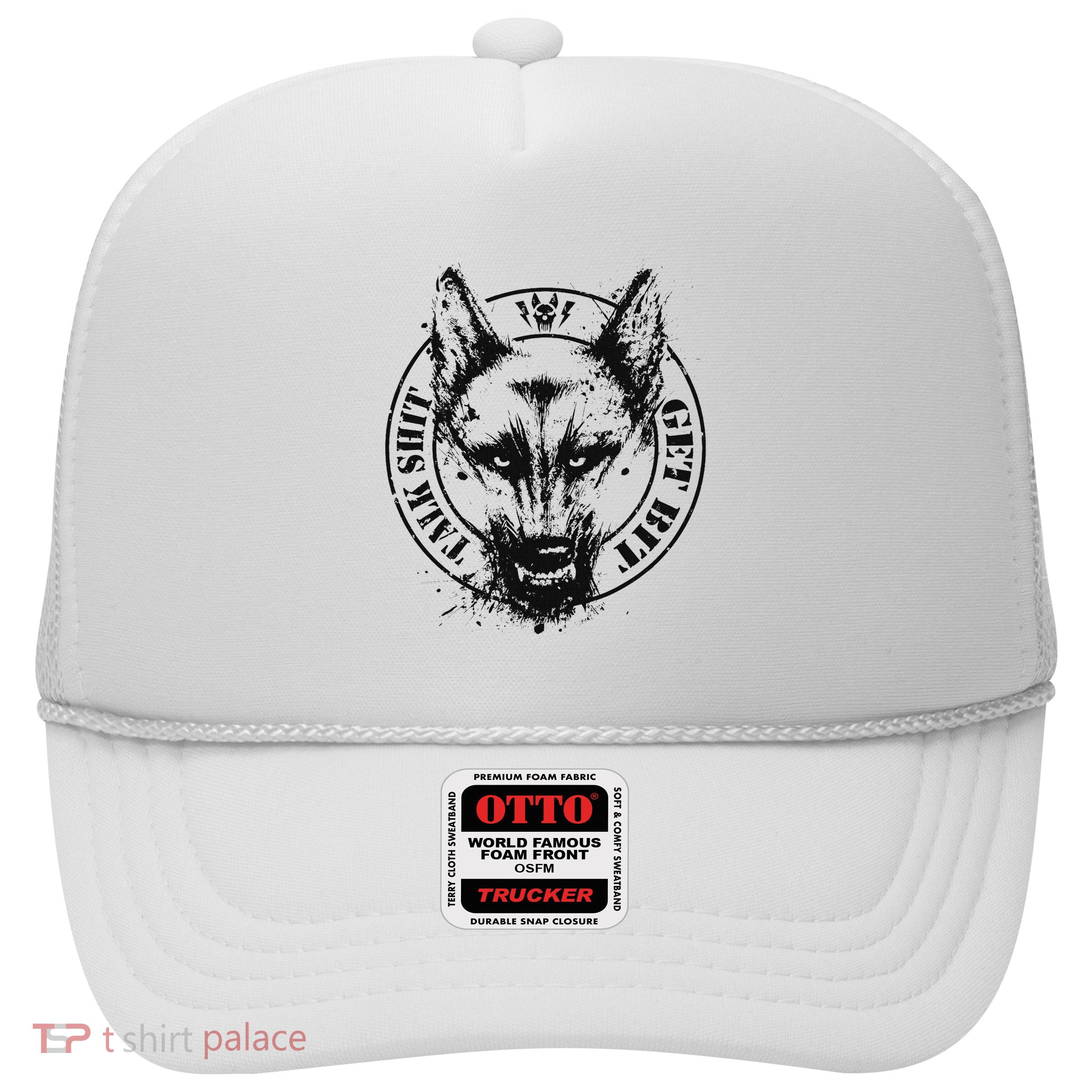 Belgian Malinois Talk Shit Get Bit Trucker Hat