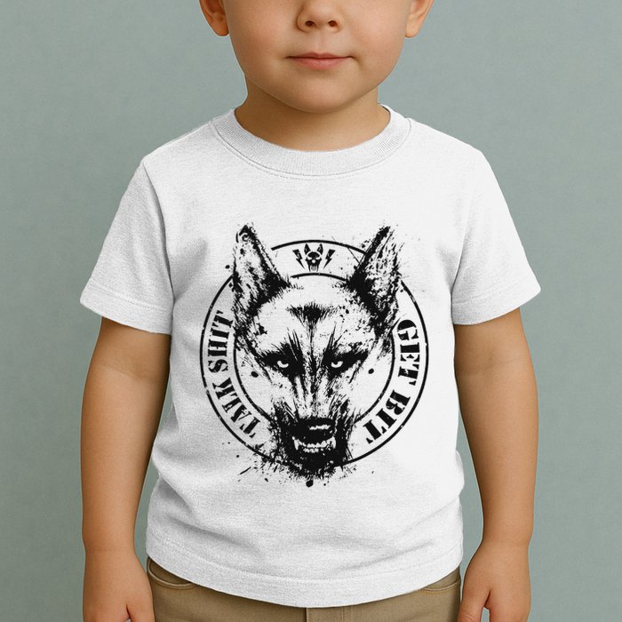 Belgian Malinois Talk Shit Get Bit Toddler T-Shirt