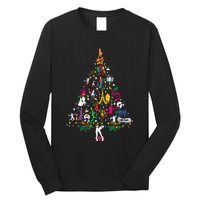 Broadway Musical Theatre Christmas Tree Funny Xmas Long Sleeve Shirt