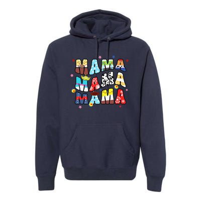 Boy Mom Toy Funny Story Mama MotherS Day Premium Hoodie