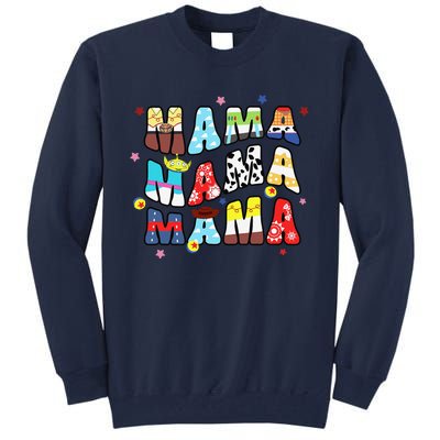 Boy Mom Toy Funny Story Mama MotherS Day Tall Sweatshirt