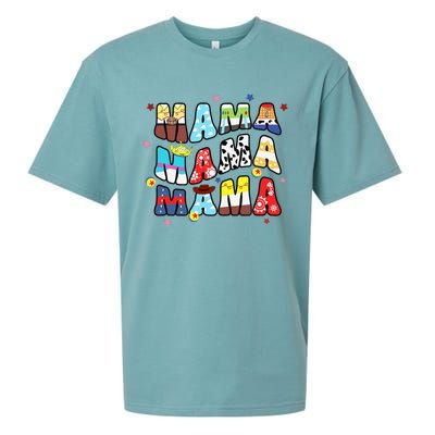 Boy Mom Toy Funny Story Mama MotherS Day Sueded Cloud Jersey T-Shirt