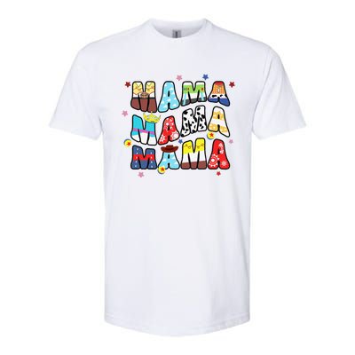 Boy Mom Toy Funny Story Mama MotherS Day Softstyle® CVC T-Shirt