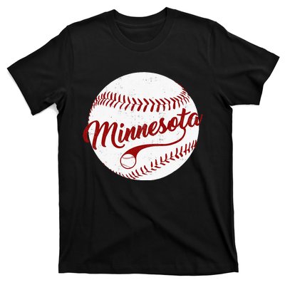 Baseball Minnesota Team Love Baseball National Pastime Men T-Shirt