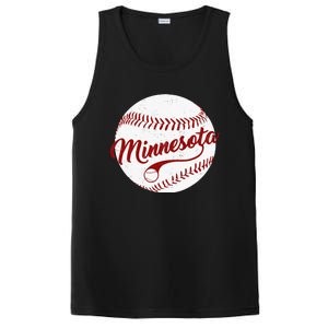 Baseball Minnesota Team Love Baseball National Pastime Men PosiCharge Competitor Tank