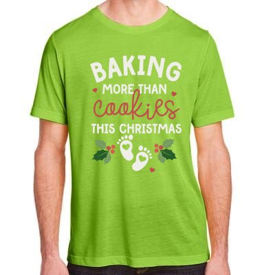 Baking More Than Cookies This Christmas Pregnancy Baker Gift Adult ChromaSoft Performance T-Shirt