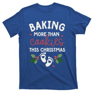 Baking More Than Cookies This Christmas Pregnancy Baker Gift T-Shirt