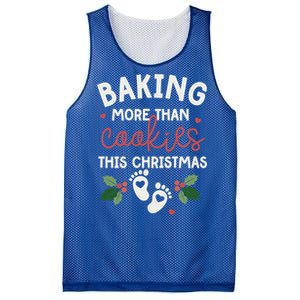 Baking More Than Cookies This Christmas Pregnancy Baker Gift Mesh Reversible Basketball Jersey Tank