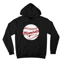 Baseball Minnesota Team Love Twin City National Pastime Men Hoodie