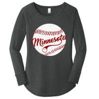 Baseball Minnesota Team Love Twin City National Pastime Men Women's Perfect Tri Tunic Long Sleeve Shirt