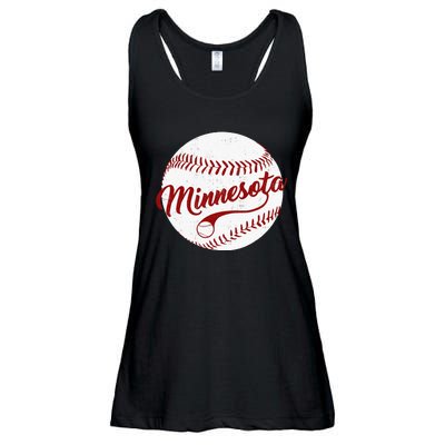 Baseball Minnesota Team Love Twin City National Pastime Men Ladies Essential Flowy Tank