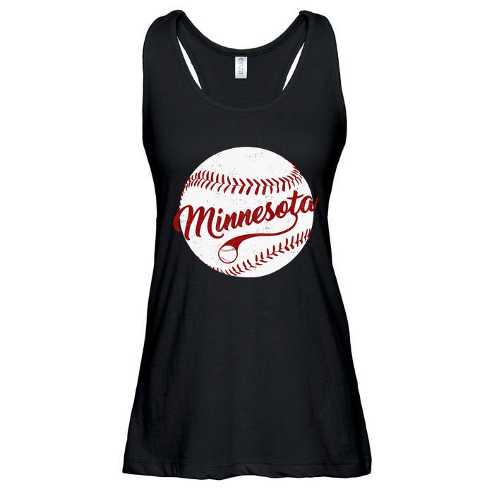 Baseball Minnesota Team Love Twin City National Pastime Men Ladies Essential Flowy Tank