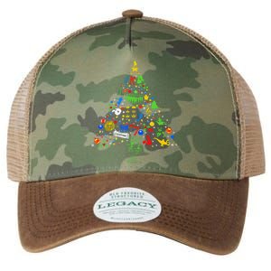 Broadway Musical Theatre Christmas Tree Legacy Tie Dye Trucker Hat