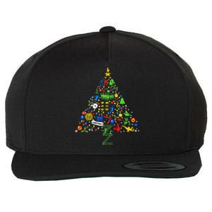 Broadway Musical Theatre Christmas Tree Wool Snapback Cap