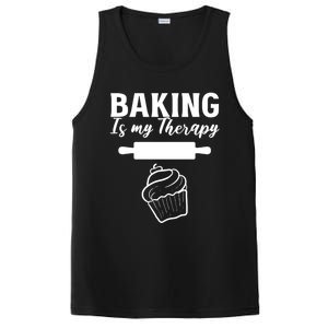 Baking My Therapy Pastry Chef Gift PosiCharge Competitor Tank