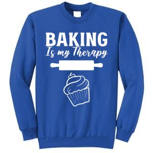 Baking My Therapy Pastry Chef Gift Sweatshirt