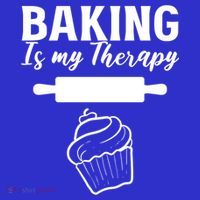 Baking My Therapy Pastry Chef Gift Tank Top