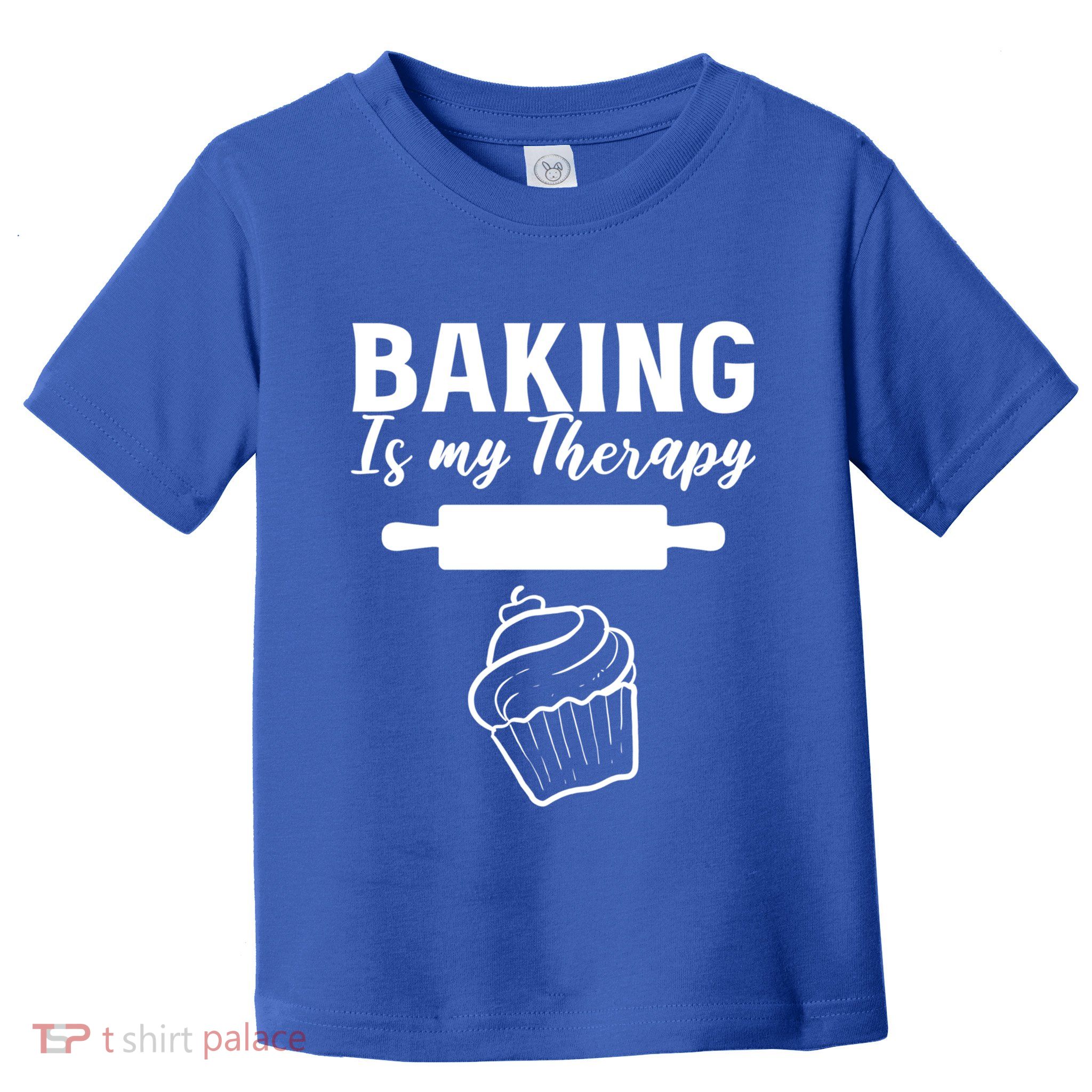 Baking My Therapy Pastry Chef Gift Toddler T-Shirt