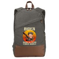 Biden Making The Taliban Great Again RPG Cotton Canvas Backpack