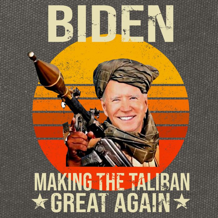 Biden Making The Taliban Great Again RPG Cotton Canvas Backpack