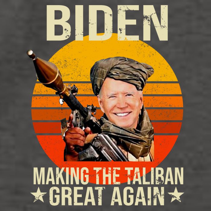 Biden Making The Taliban Great Again RPG Vector Backpack