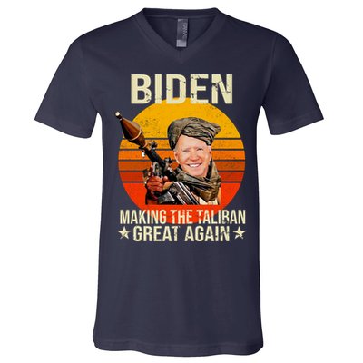 Biden Making The Taliban Great Again RPG V-Neck T-Shirt