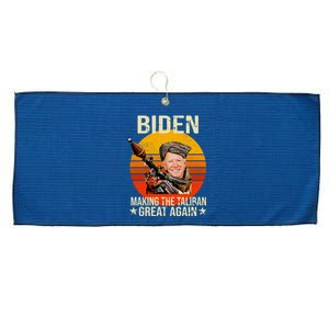 Biden Making The Taliban Great Again RPG Large Microfiber Waffle Golf Towel